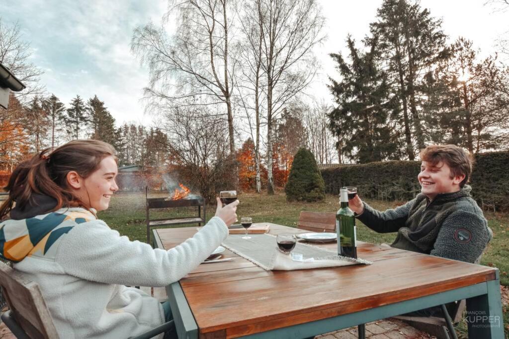 Le Heron 28Pers, Malmedy- Home Cinema, Balneo, Sauna, Jardin Zewnętrze zdjęcie