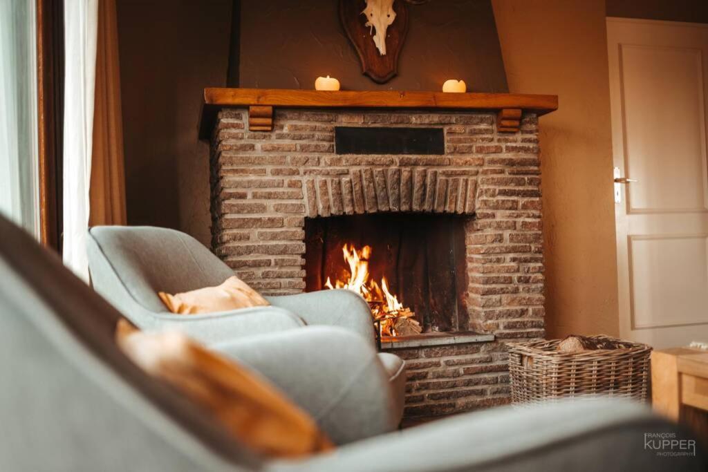 Le Heron 28Pers, Malmedy- Home Cinema, Balneo, Sauna, Jardin Zewnętrze zdjęcie